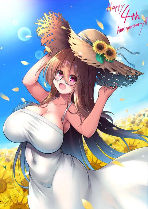 #無言で眼鏡娘をあげる見た人もやる 