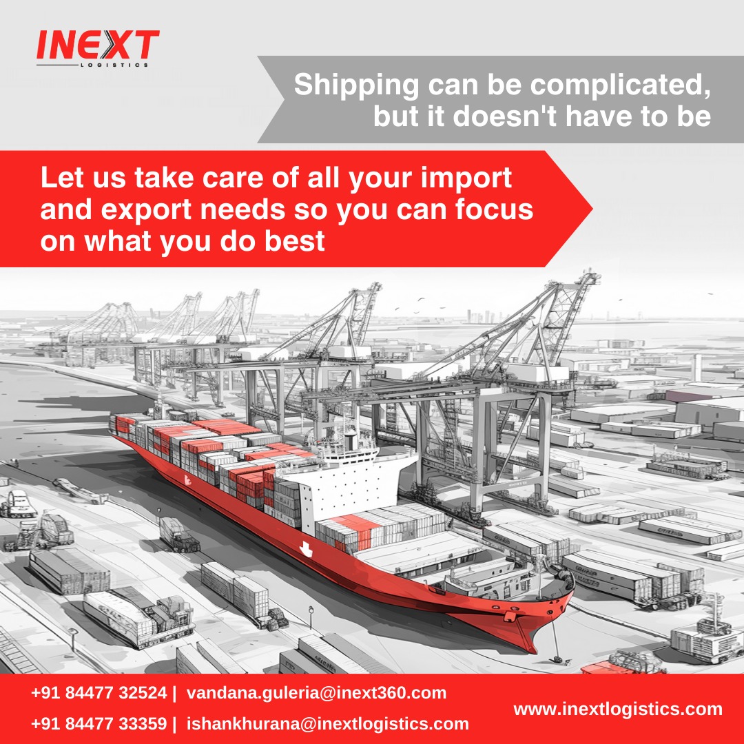 InextCanada's tweet photo. Our logistics expertise is your competitive advantage in the import/export game. 📈🌍

Contact Us:
+91 84477 32524,
+91 84477 33359,

#ImportExport #Logistics #GlobalTrade #Shipping #CustomsClearance #SupplyChain #FreightForwarding #InternationalBusiness #CargoHandling #Exporting https://t.co/2nHxjOkCFp