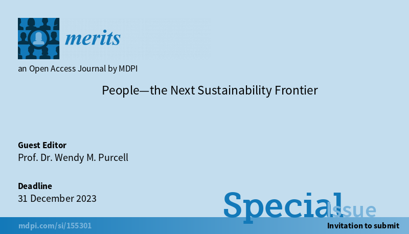 SHINE Affiliated Research Scientist Wendy Purcell is Guest Editing a special issue on People - the Next Sustainability Frontier in Merits MDPI. shine.sph.harvard.edu/2023/09/11/spe…