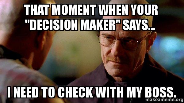 catsone's tweet image. Wait, what? You&apos;re not the decision maker? Don&apos;t you know who I am? #ApplicantTracking #ATS #CRM #Staffing #Recruiting #Recruitment