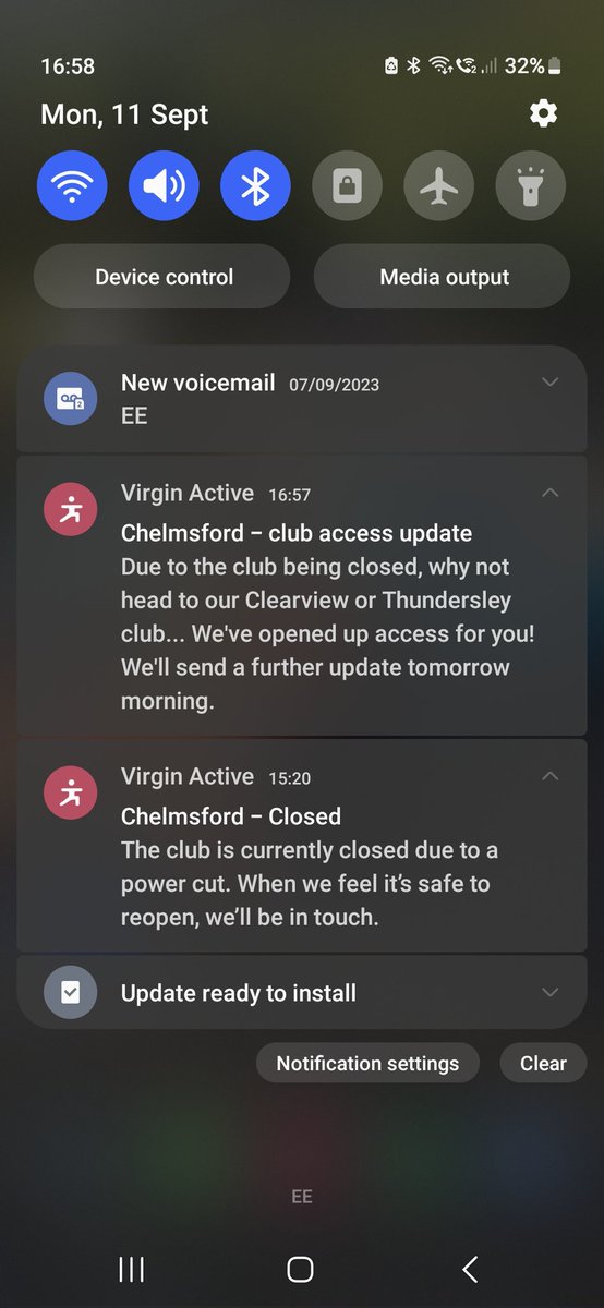 tiarabarbie's tweet photo. @VirginActiveUK The repeated closures of Chelmsford are unacceptable. Are we going to get a partial refund this month, given how many times the club is closed? https://t.co/Icl0rdXqul