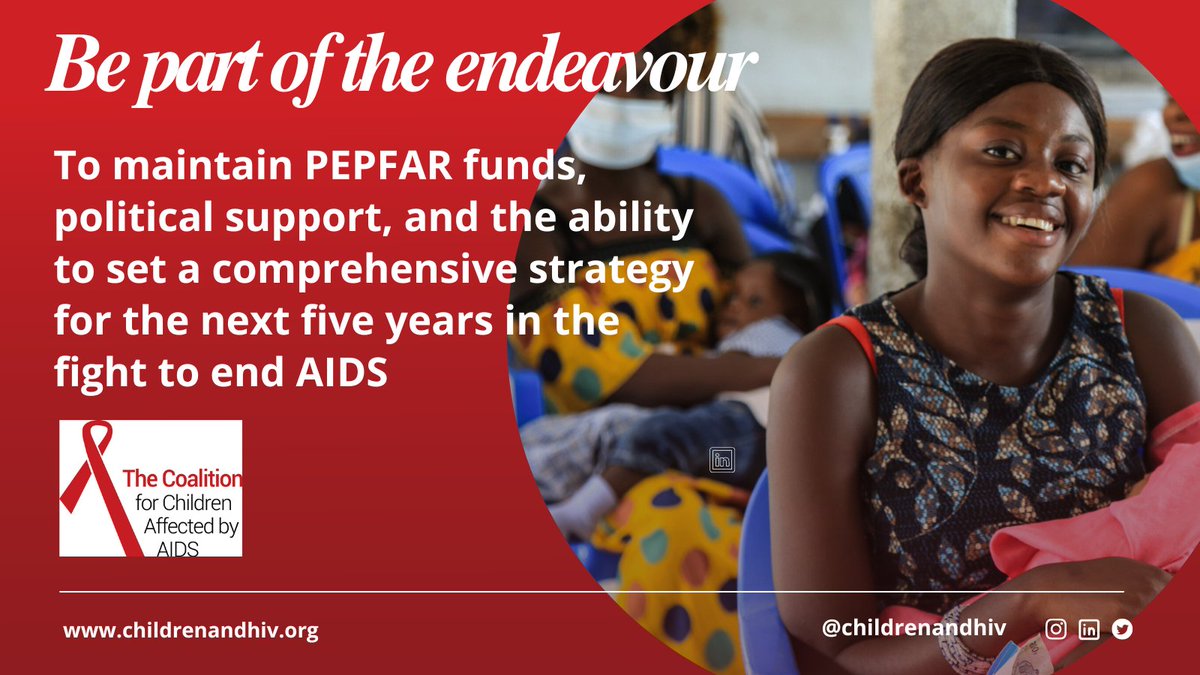 We urge everyone to show U.S. policymakers, the world & the partnersare dedicated to the success of @PEPFAR & its mission. Add your voice to the PROUD OF PEPFAR campaign now!
globalaidspolicy.org/proudofpepfar
#reachallchildren #ProudOfPEPFAR #IHP #Faith2EndAIDS