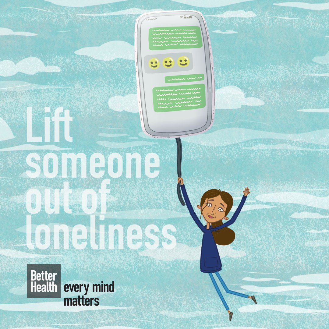 Why not check in with a family member or friend to help them feel less lonely - it could help lift you up too. Find out how you can help lift someone out of loneliness: nhs.uk/every-mind.../…