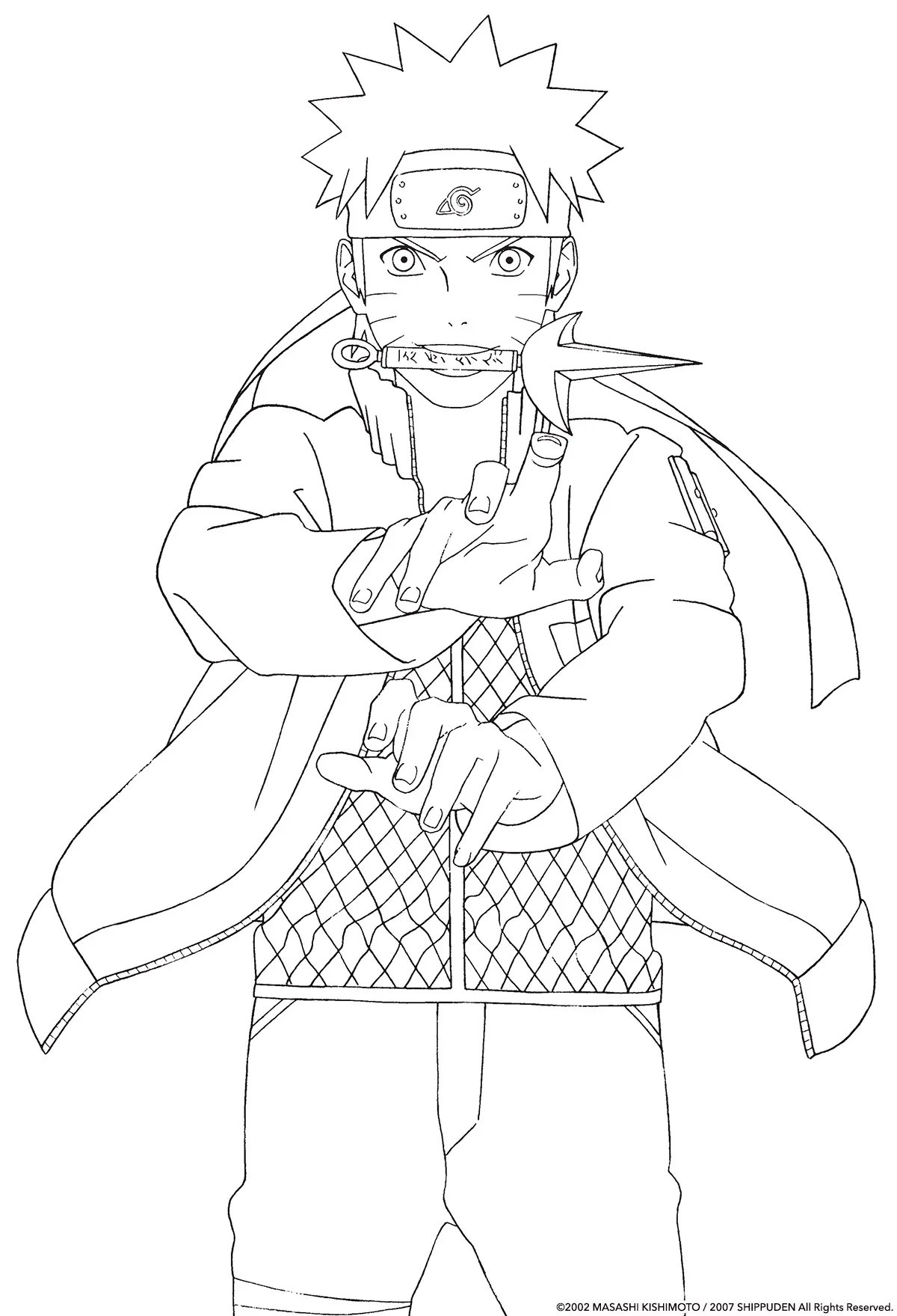 Naruto Coloring Pages 