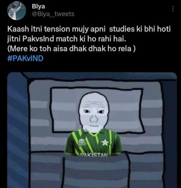 iamhereletstalk's tweet photo. #INDvsPAK https://t.co/9R5WyHpJcX