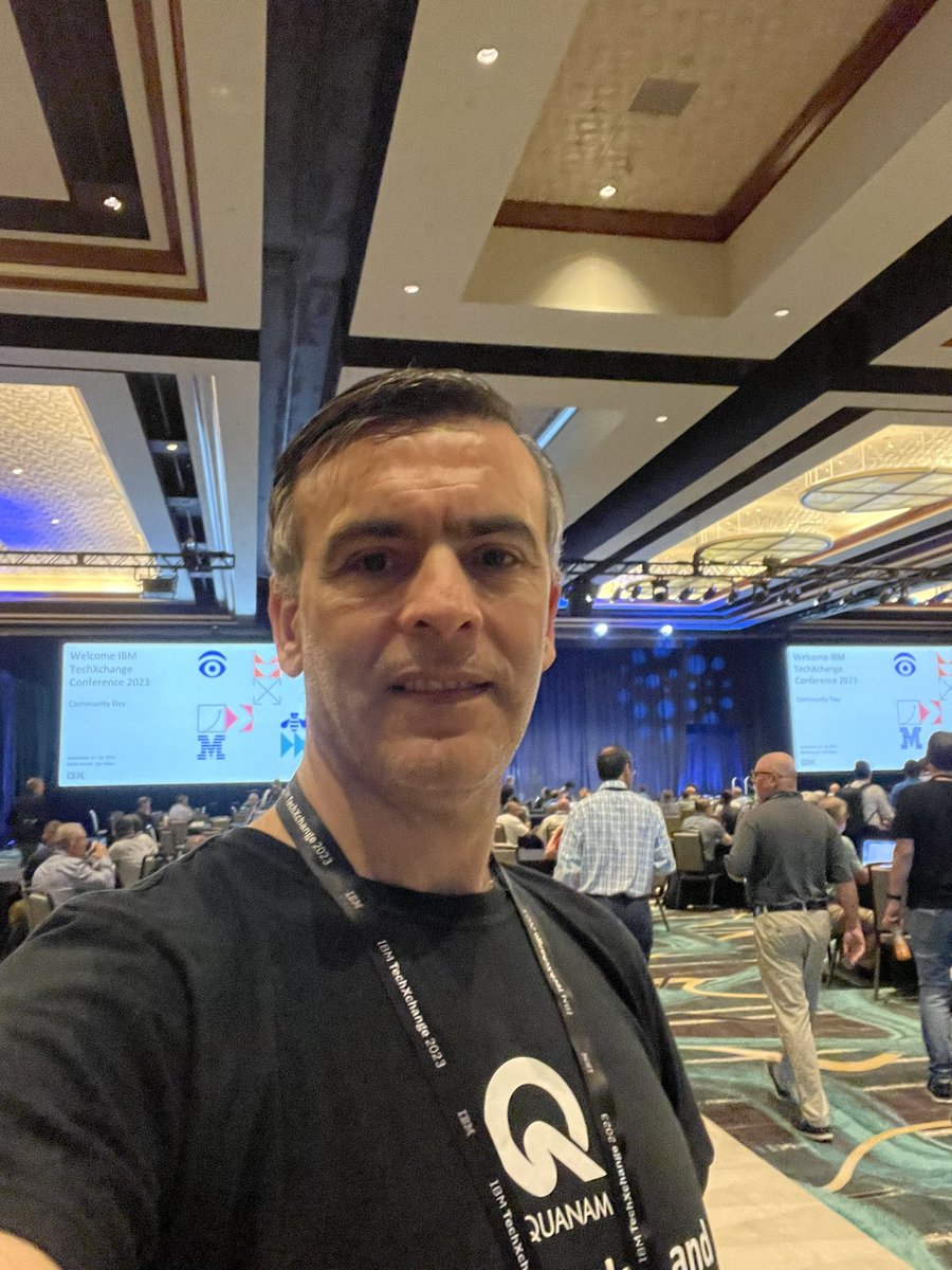 ljloureiro's tweet photo. Excited to be attending the "IBM TechXchange Conference 2023: Community &amp; Learning for Technologists" representing @QuanamCorp  as an @IBM Business Partner. Eager to dive deep into the latest in Data &amp; AI and bring this knowledge back to benefit our clients. 
#IBMTechXchange2023 https://t.co/XyarfJAPLv