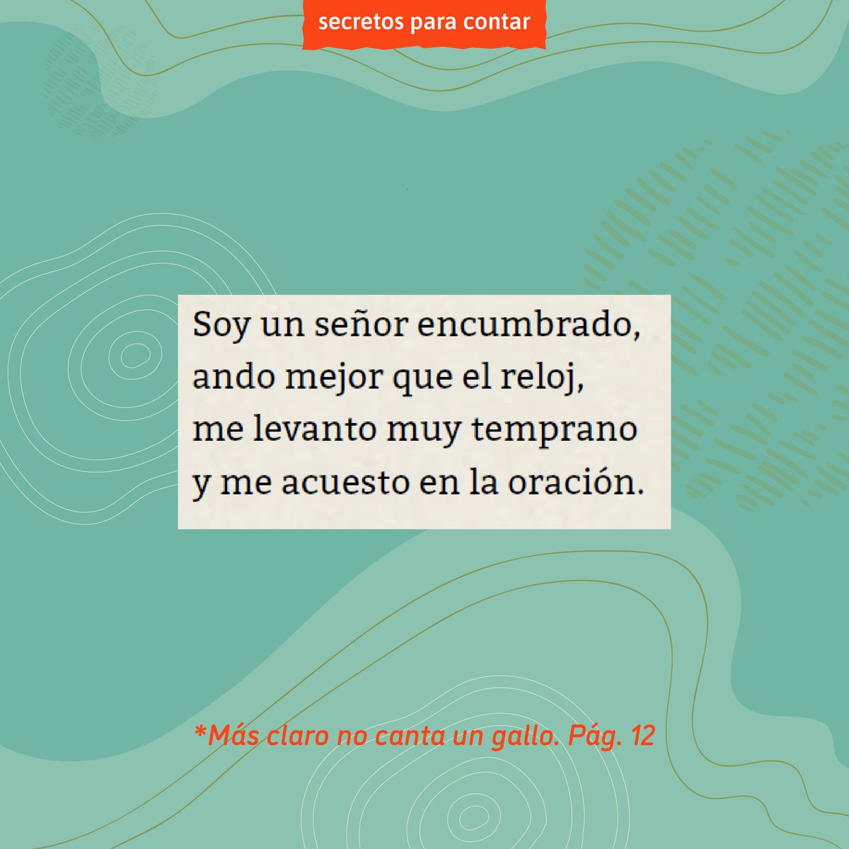 Fundación Secretos para contar tweet media