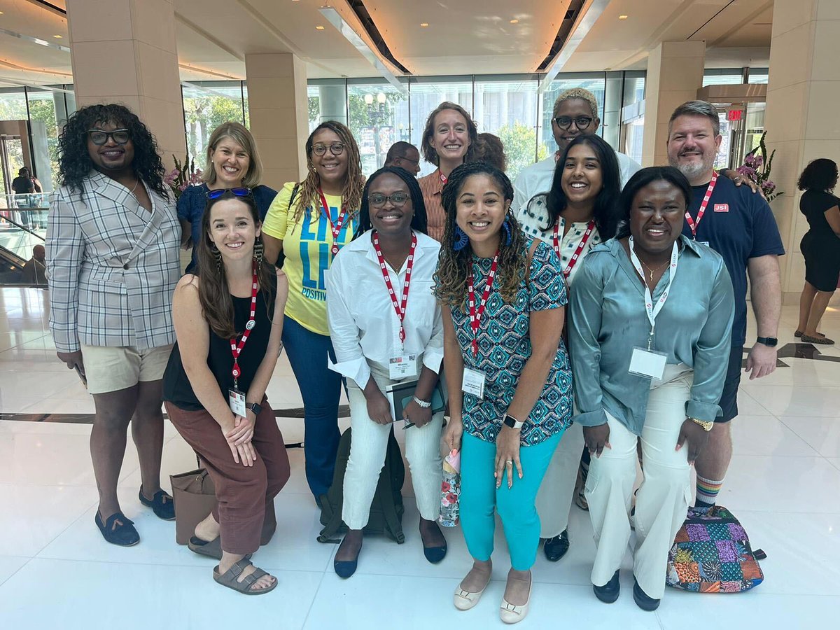 #USCHA2023 is not a conference. It is a family reunion. Thank you for another great year <a href="/NMACCommunity/">NMAC</a>. You can check out all of our US-focused HIV work, resources, and more at jsi.com/expertise/hiv-… #2023USCHA #JSIatUSCHA2023