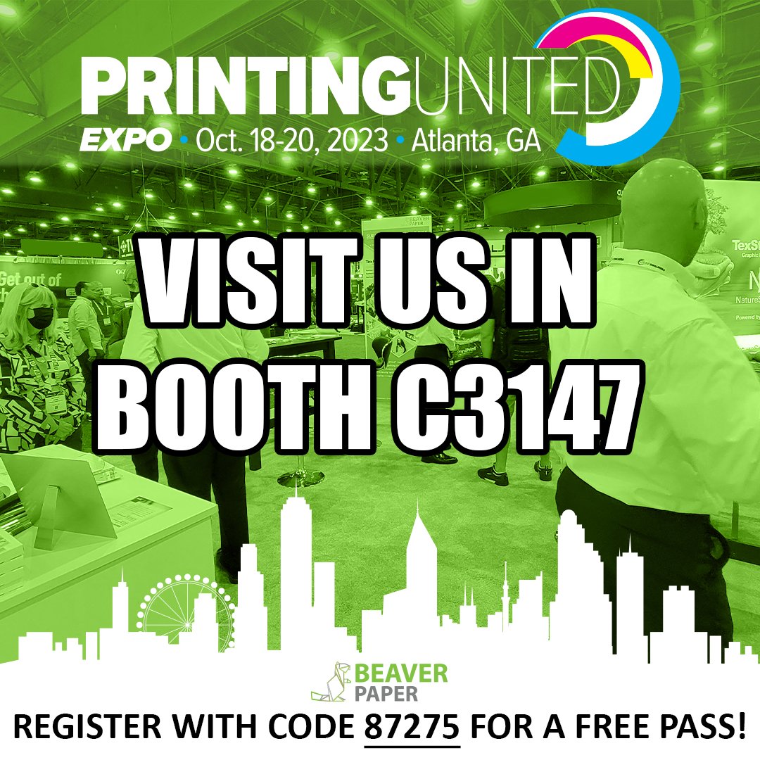#BeaverPaper is thrilled to invite you to #PrintingUnited!
Join us in booth C3147 for a chance to:
✅ Explore our latest products and offerings.
✅ Connect with our team of experts and industry enthusiasts.
✅ Discover how Beaver Paper can enhance your #dyesub projects.
