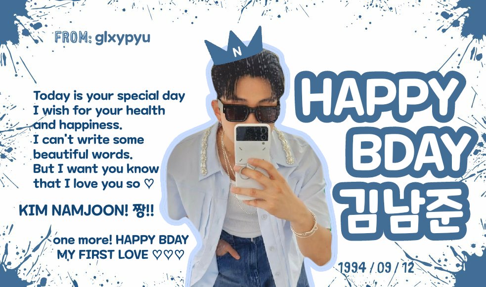glxypyu's tweet photo. โ Selamat ulang tahun untuk sayangku sedunia, Kim Namjoon, I love you ๐๐๐๐
#DRAWRM
#HAPPYRMDAY
#HAPPYNAMJOONDAY
#HAPPYBIRTHDAYKIMNAMJOON
#์ฌ๋๋ณด๋ค_๋จ์คํด
#๋จ์ค์์ผใ
ใ
#Happy_RM_Day
#๊ทธ๋ฆฝ๊ฐ๊ฐ์ข์_๋จ์ค๋
#RM_์ค์ด์๋ง๏ฟฝ๏ฟฝ๏ฟฝ_์์ถ์
#๋ชจ๋ ๋จ์ค์ด_ํ์ฌํ์ผ๋ก_๋ค๊ฐ์จ๋ https://t.co/wES5lyqYxl