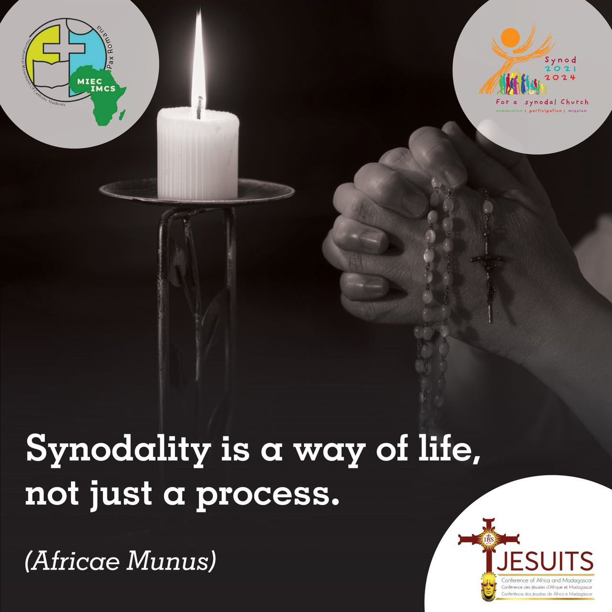 i_am_matshue's tweet photo. By embracing synodality as a way of life, we can experience greater unity, trust, and a stronger sense of common purpose. It encourages continuous growth, adaptation, and transformation, as it recognizes that the journey itself is as important as the destination. #DigitalSynod https://t.co/QgZNLJiiiR