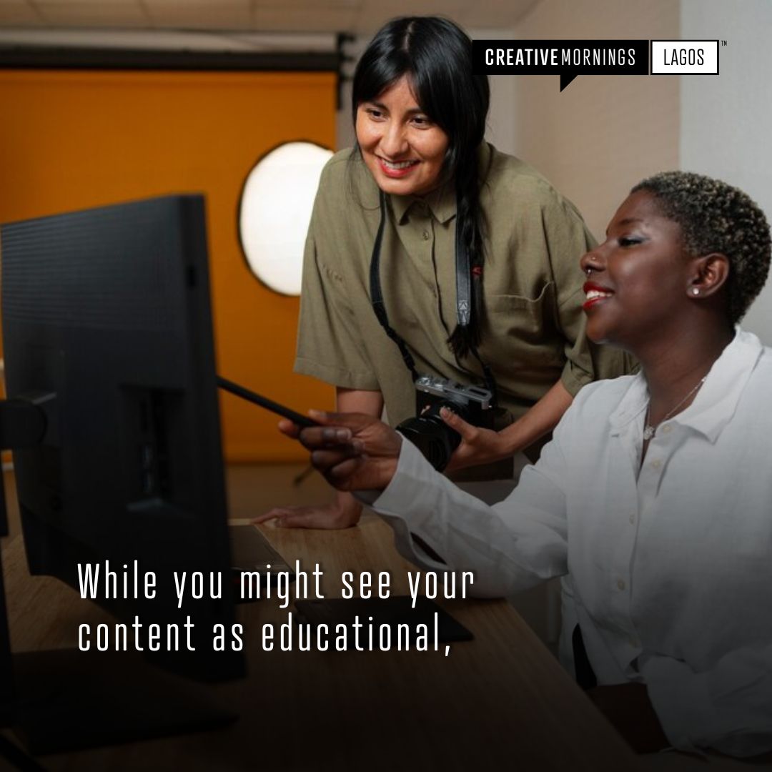 CreativeMornings Lagos tweet media