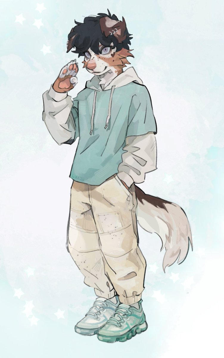 「Commission for  ! #furryart 」|luxjiiのイラスト