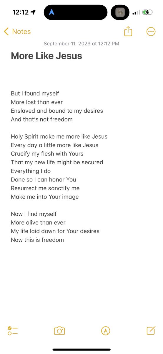 There is freedom in Christ! ❤️