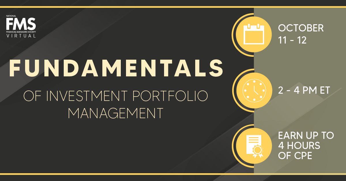 Institutional #investmentportfolios &amp; associated #risks are under increasingly intensified inspection by #regulators, making it the perfect time to gain valuable guidance!

Join <a href="/ALMFirst/">ALM First</a> for an #FMSVirtual to examine the keys to a thoughtful process: bit.ly/3E3uDOw #FMS