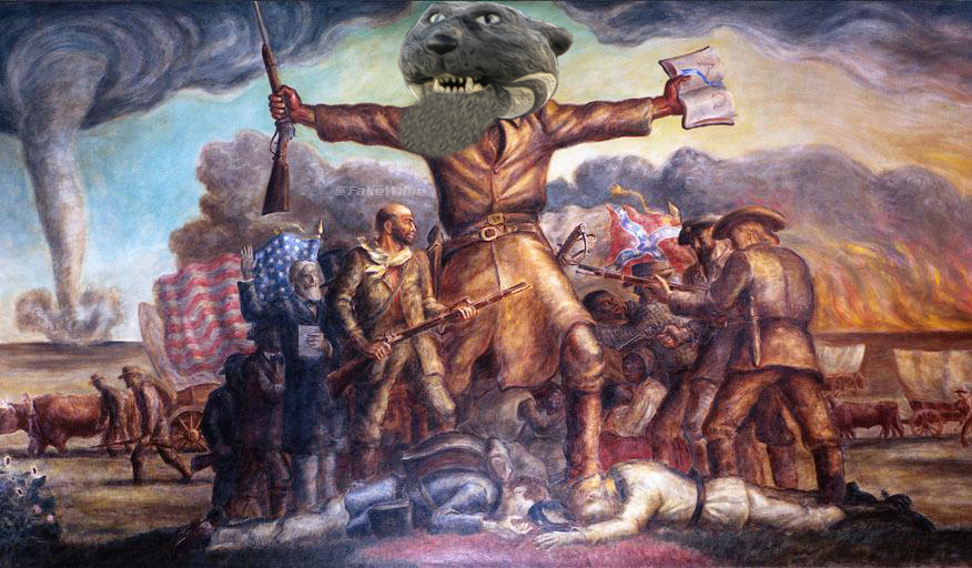 FakeWillie's tweet photo. Happy Mizzou Hate Week, #KState fans. History is on our side. https://t.co/FlwmHa3mSG