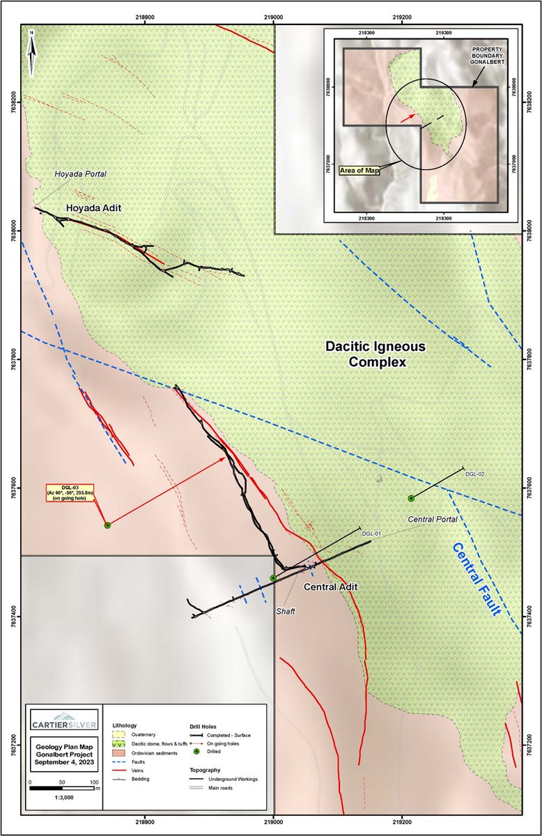 cartiersilver's tweet photo. “We are very pleased with the excellent result from the inaugural diamond drill campaign at Gonalbert."

Catch up on our latest news where we announced our first set of results from our Gonalbert project. 

🔗 https://t.co/DnHSgvI1Ps   

$CFE #Silver #Bolivia https://t.co/T2UtUxNzi5