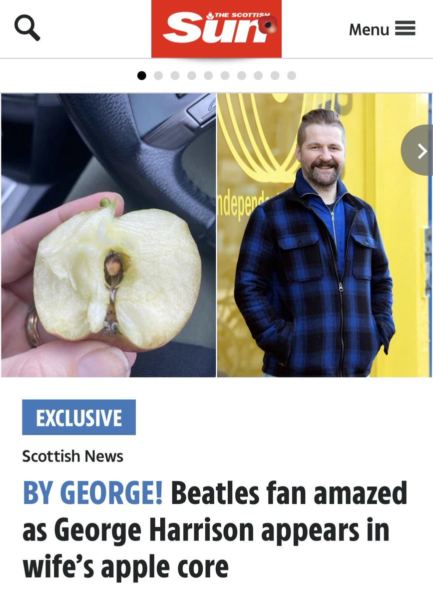 I’ve just seen a face….