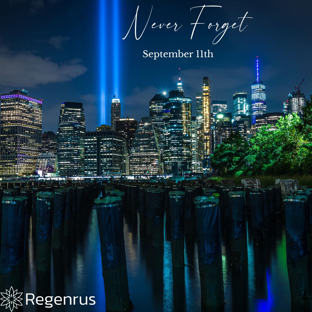 regenrus's tweet photo. Today marks the 22nd anniversary of the September 11 attacks on the World Trade Center and the Pentagon, as well as the crash of Flight 93. On this day we remember &amp; honor the lives lost, and first responders who braved ground zero during such a harrowing day in American History. https://t.co/F5miRpzCpl
