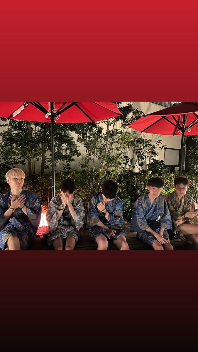 kartlsbwin's tweet photo. 230912 감독님 인스스 教練IG限動

百年難得一見的浴衣照
大家看起來都好害羞😂 https://t.co/yelWvToJkI