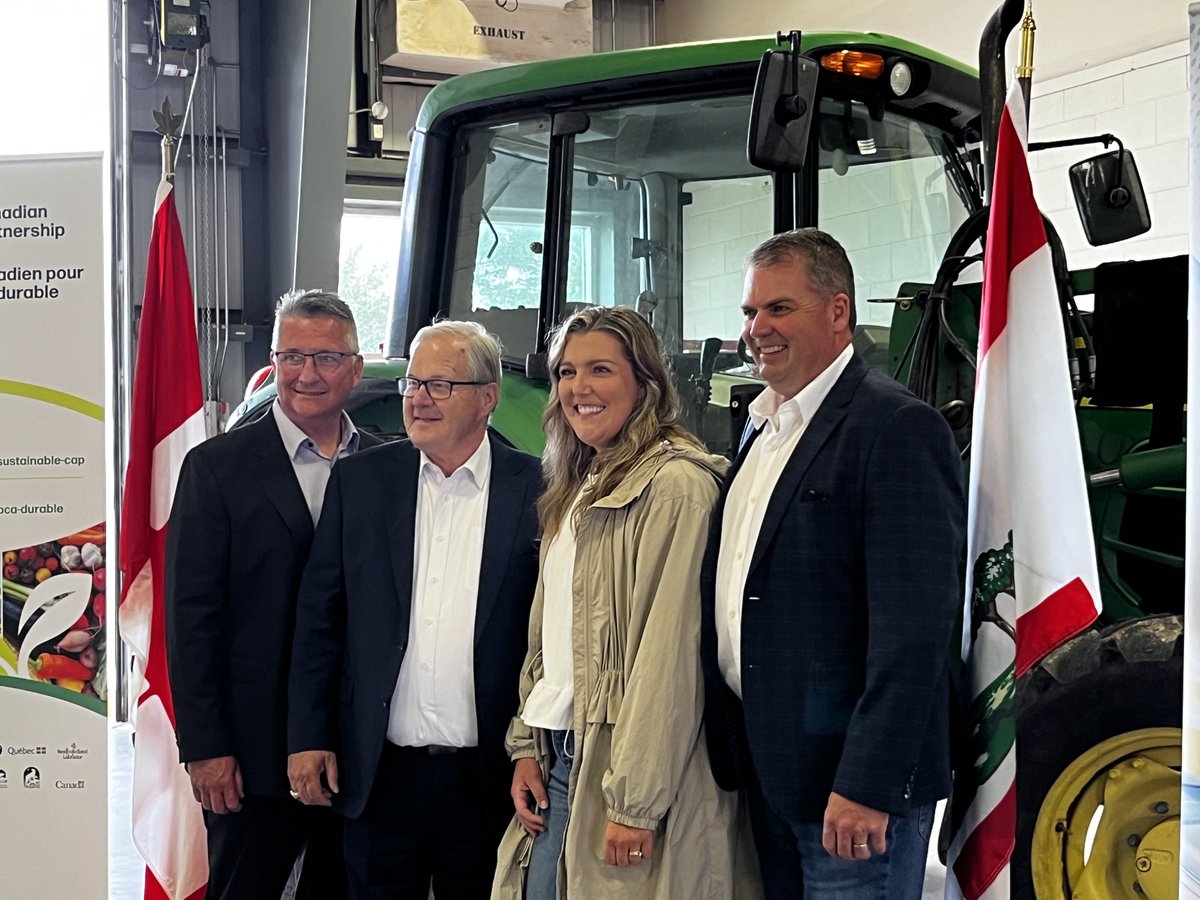 peifa_ca's tweet photo. PEIFA welcomes today's announcement of the federal &amp; provincial govts' investment in PEI's agriculture sector through the Sustainable Canadian Agricultural Partnership. This investment supports our farmers in their ongoing efforts to create sustainable &amp; resilient Island farms. https://t.co/jswM2B8WLQ