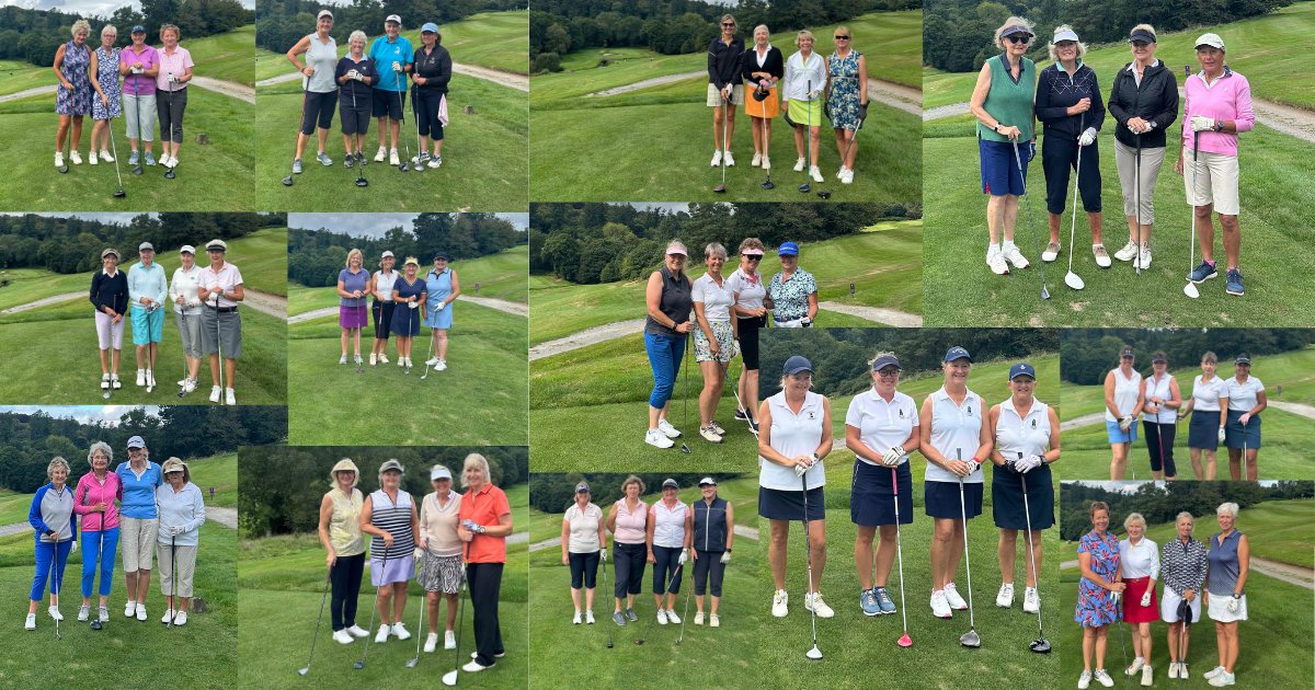 BoveyCastle's tweet photo. We are having a great time hosting Bovey Castle’s ladies open today! Meet our wonderful teams below... ⛳

@DevonGolf 

#golf #golfteams https://t.co/iQrx0m6Mx8