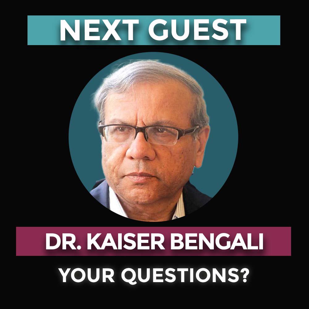 Honoured to welcome Dr @kaiserbengali , a seasoned economist with 40+ years of expertise in Pakistan and beyond. Stay tuned for insights on economics, policy, and more!  

Comment if you have any questions to be asked on your behalf. 

#EconomicsExpert #PolicyInsights
