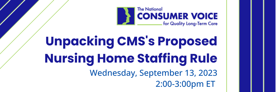 Join us this Wednesday as we discuss CMS's Notice of Proposed Rule Making (NPRM) that would implement a minimum staffing standard in nursing homes. Learn more about the rule and how to make comments. Register: us02web.zoom.us/webinar/regist…