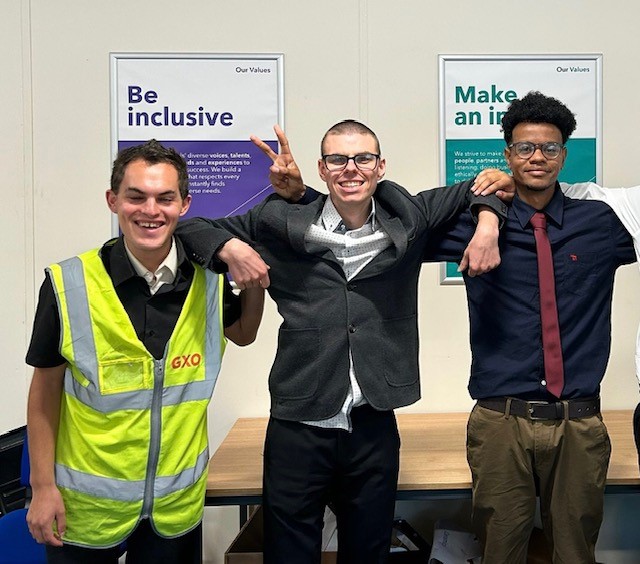 Our final traineeship recently concluded and we're delighted to announce that all four of our learners were offered paid jobs. Congratulations to Adam, Liam, Ayad (pictured) and Adel for gaining new roles with @GXOLogistics, you've worked so hard!👏