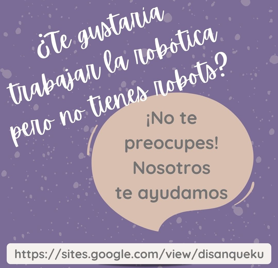 disanedu's tweet photo. Nuestra experiencia: Así de fácil. Robots virtuales para tod@s ha sido una de las 35 seleccionadas para exponerla en el SIMO (Madrid) del 14 al 16 de noviembre https://t.co/iAm2rzJIgo https://t.co/Y0j0xr7gGo
