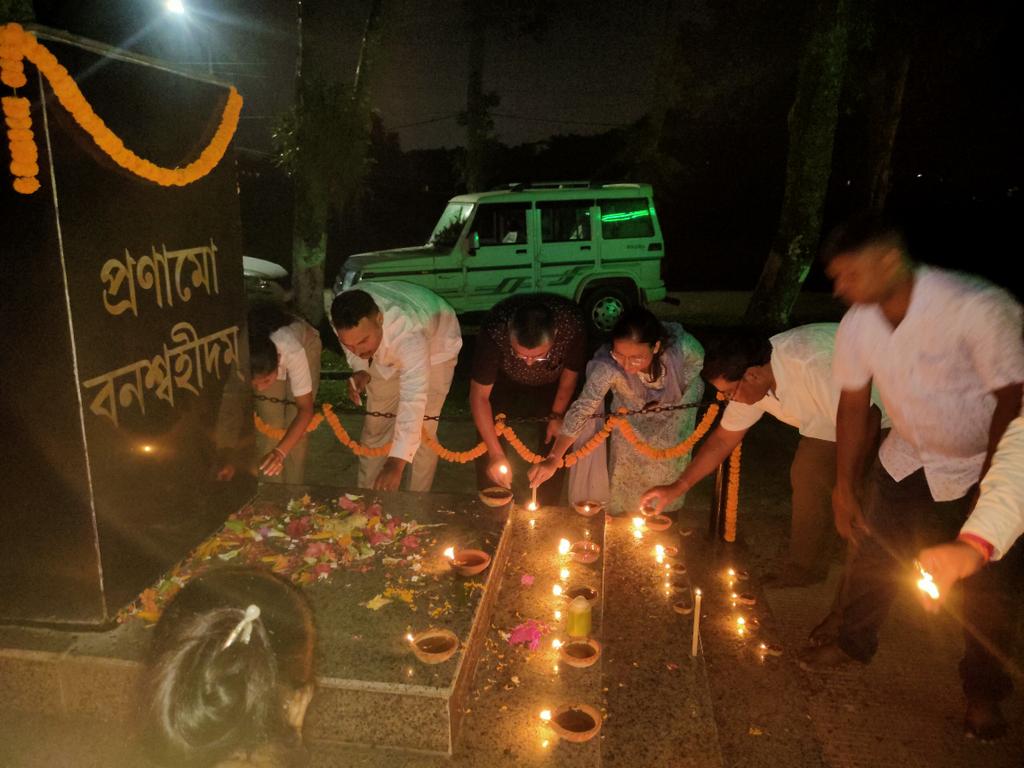 AFS_Assam's tweet photo. A noble tribute to #National Forest Martyr's Day 🙏 at Assam Forest School, Jalukbari.

@cmpatowary @CMOfficeAssam @mygovassam @mkyadava @sonalighoshdws @assamforest @ApfbcA https://t.co/bcFDupxX8i