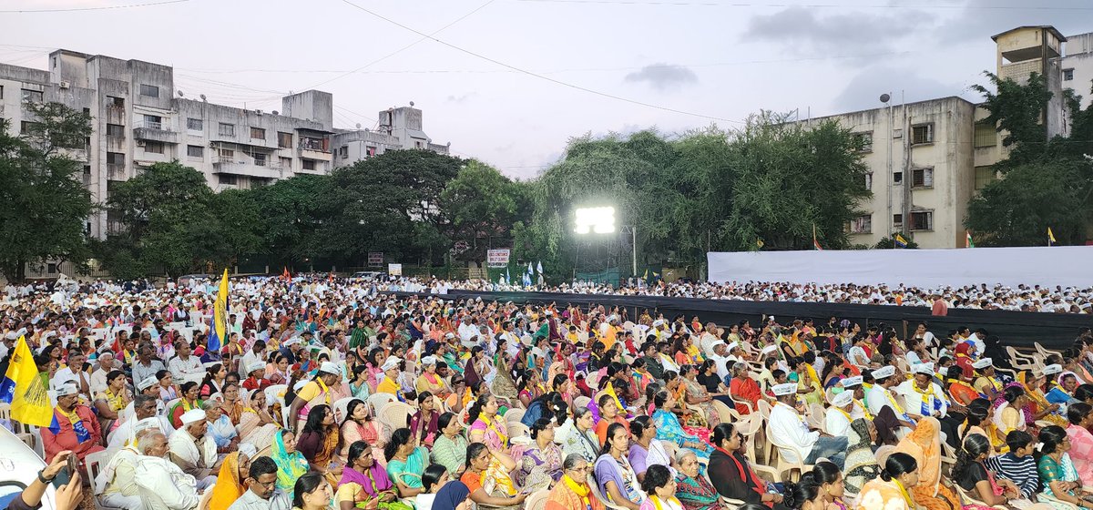 NeelamYadavAAP's tweet photo. आम आदमी पार्टी @AAPMaharashtra द्वारा पुणे में आयोजित विशाल जनसभा को संबोधित किया सांसद @SanjayAzadSln जी ने। महाराष्ट्र सहप्रभारी @Gopal_Italia भी हुए शामिल। अब बदलाव महाराष्ट्र में भी होगा।
@ArvindKejriwal
@SandeepPathak04
@AamAadmiParty https://t.co/umjdJ1JFbe