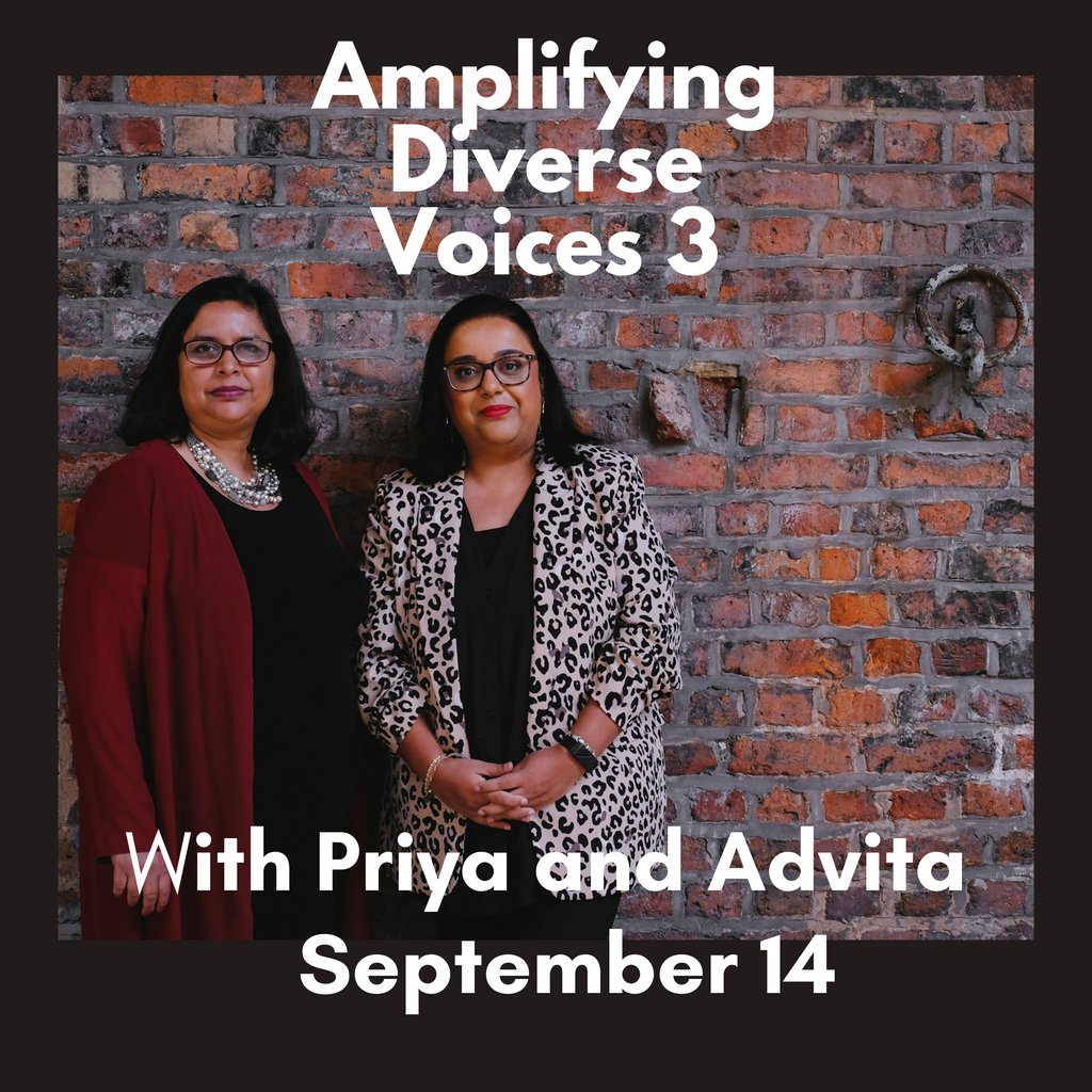 Amplifying Diverse Voices is back with its third season, hosted by a A Leader Like Me co-founders, <a href="/priyabates/">priyabates</a> &amp; <a href="/Advita_p/">Advita CommsRebel</a> 
Stay tuned for weekly episodes with some exceptional people in the DEI space! 
#ALLME #diversity #equity  #inclusion
#podcast