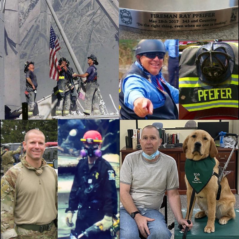 Today marks 22 years since the 9/11 attacks. We had the honor of supporting two 9/11 first responders, Ron P. and Joe C., and two NPO's created to directly impact heroes like them, including the @theraypfeiferfoundation and @friendsoffirefighters. We will #neverforget.