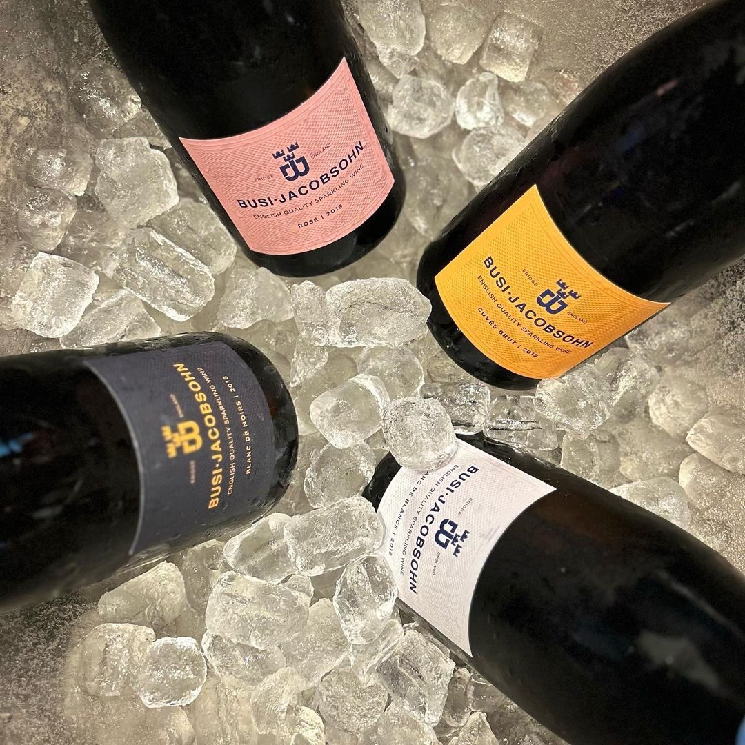 Our full range all bathing in ice together, at a hot but busy <a href="/Wine_GB/">Wines of Great Britain</a> Trade and Press tasting at <a href="/battersea_arts/">BatterseaArtsCentre</a>. Did you stop by and see us? This was the first time many people tried our latest release, 2018 Blanc de Blancs - rave reviews! 🙏

#englishwine #local #winesocial