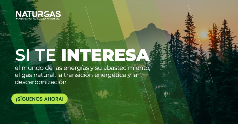 NaturgasCol's tweet photo. En Naturgas te contamos todo sobre el mundo de las energías, los aportes del gas natural en la transición energética y los retos para alcanzar la descarbonización a 2050. 

Síguenos y entérate de los avances de la industria del gas natural en Colombia y el mundo.