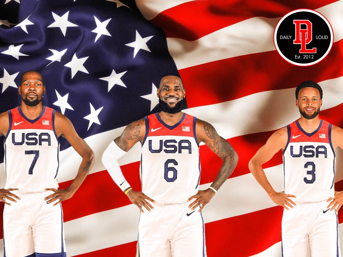 BREAKING: Lebron James is “ready to commit” to playing for Team USA at the 2024 Paris Olympics alongside Kevin Durant and Steph Curry 🏀🇺🇸