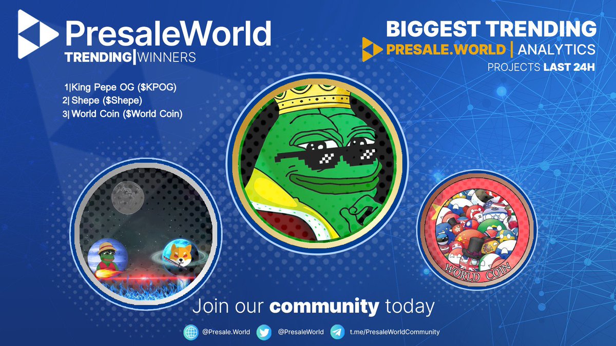 Presale World tweet media