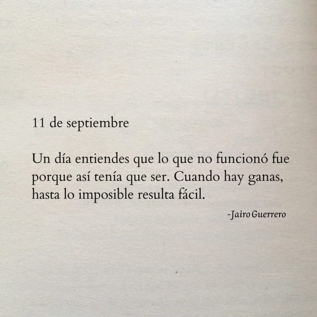 11 de septiembre. ✍🏼