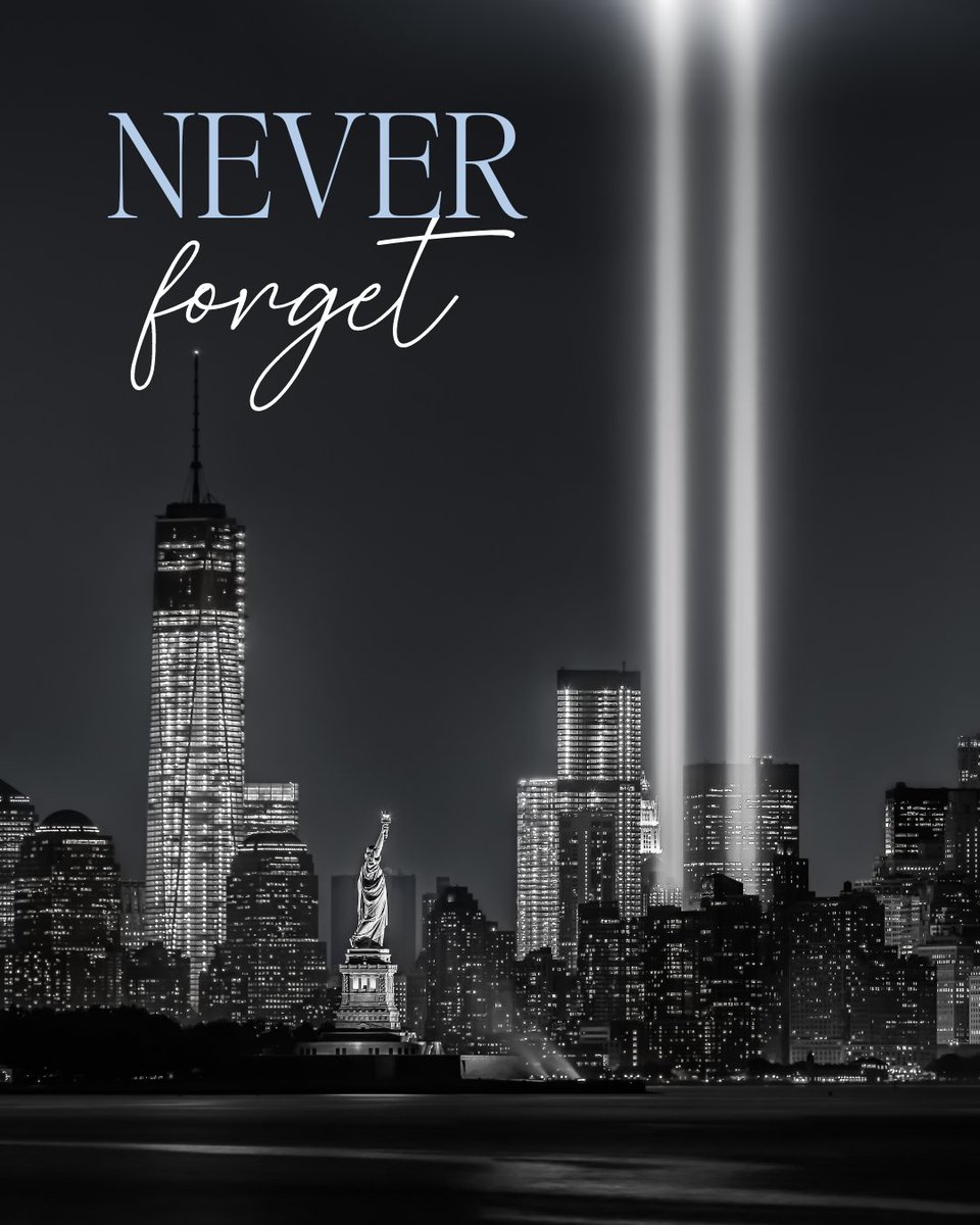 We remember — today and always.

Taking a moment of silence to remember all that was lost on this day 22 years ago.

I remember how my heart ached for those who lost a loved one that day and for the first responders who dutifully served their country. 🇺🇸

What do you remember?