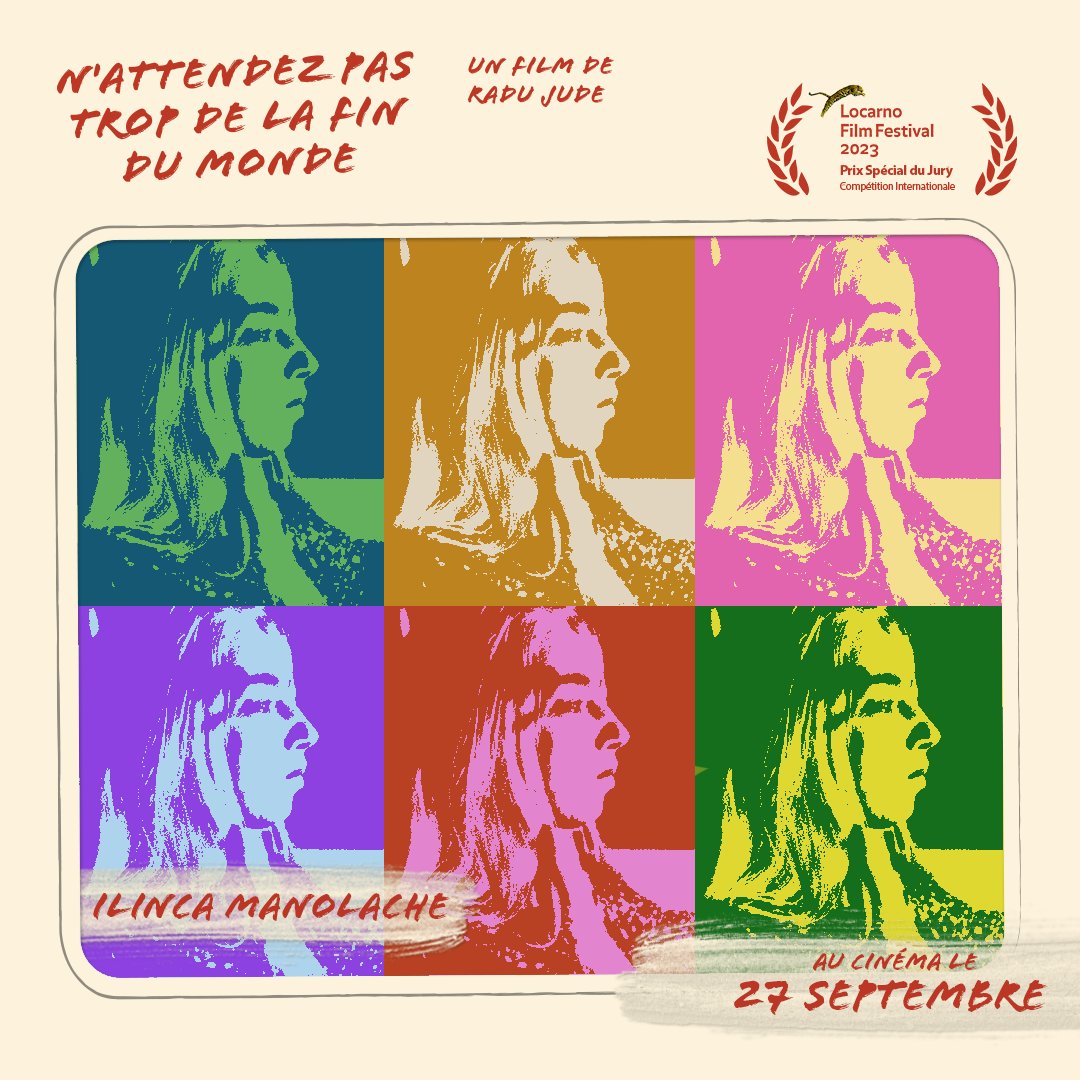 MeteoreFilms's tweet image. 🚗 En voiture dans #NattendezPasTropDeLaFinDuMonde de #RaduJude, au cinéma le 27 septembre !

Déambulation hallucinée à Bucarest en compagnie d'Angela (#IlincaManolache).

@FilmFestLocarno @ARTEfr @LeCNC @CdBalkans @InstitutRoumain @KinoVisegrad @lemondefr @Telerama @makna_info