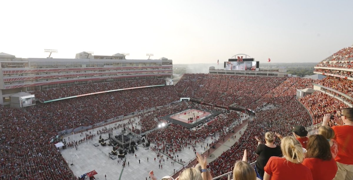 Watch the full interview with the <a href="/HuskerVisionHD/">HuskerVision</a> team on SVG Rewind.

We're joined by:
- Assistant AD Kirk Hartman
- Asst. Live Events Producer Melanie Gentrup
- Creative Content Director Andrew Constans
- Asst. Creative Content Producer Tyler Rice 

⏯️svgplay.sportsvideo.org/videos/huskerv…