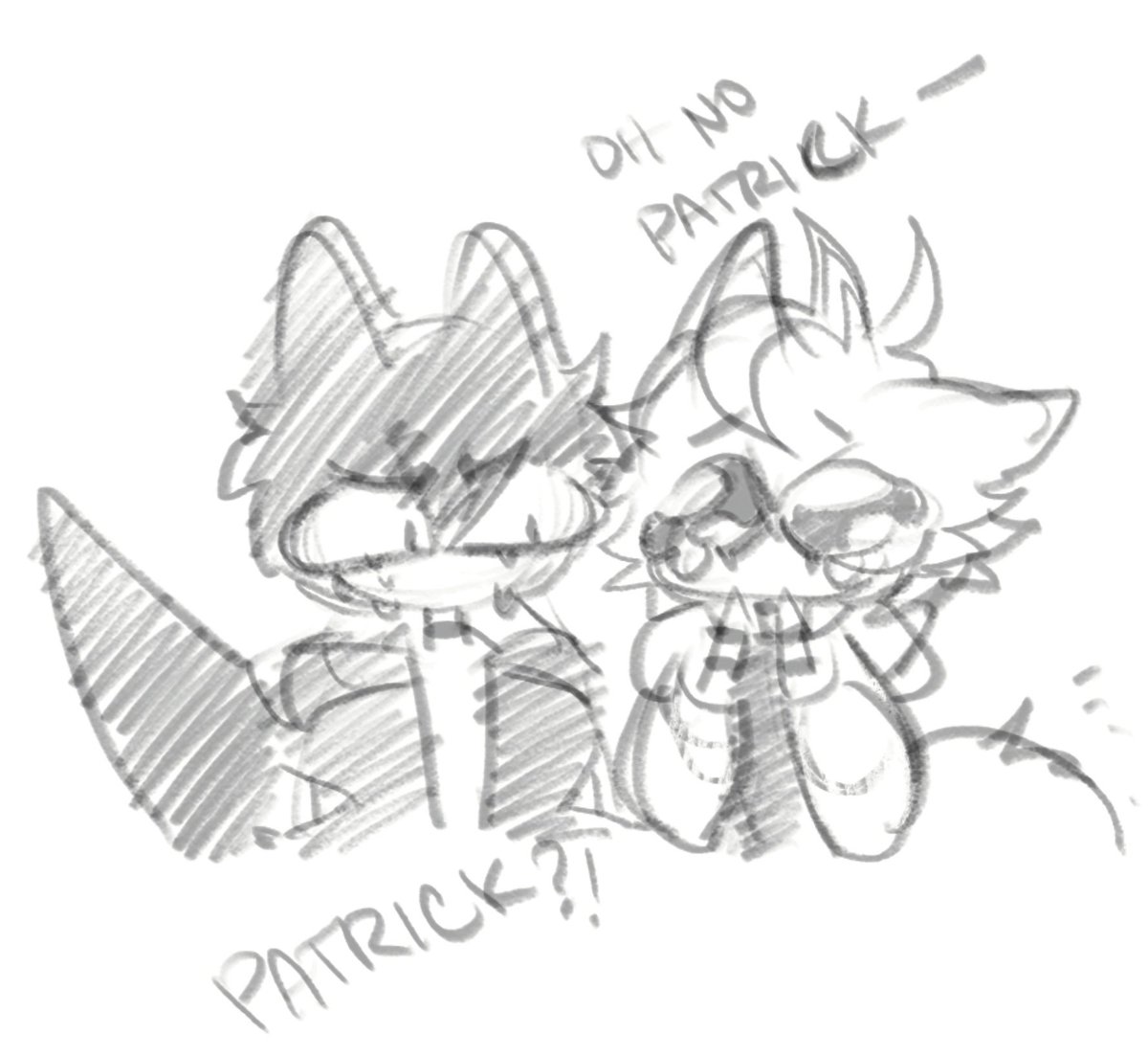 sleepichat's tweet photo. Enjoy vr chat doodles
 @Azuxrin and I have matching avatars bc we share a braincell and it's with neither of us. 

I am the no thoughts https://t.co/O0XMneh8AB