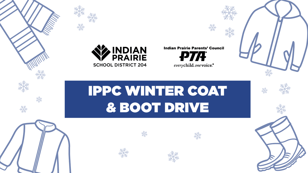 The IPPC Winter Coat &amp; Boot Drive starts today and runs through September 22. Collection boxes are available in all schools. Learn more here: ipsd.org/Page/1988