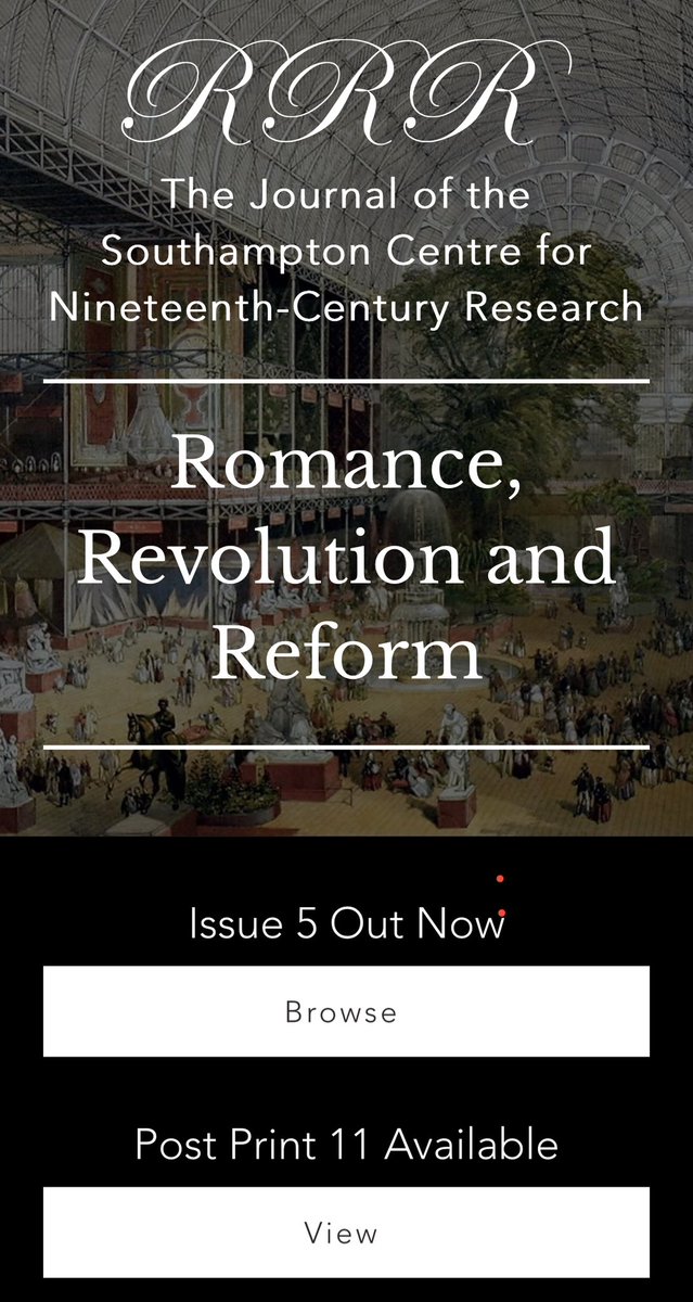 Romance, Revolution & Reform tweet media