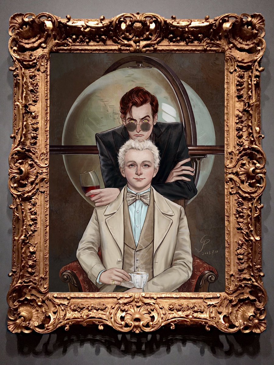 Ivyyy111's tweet photo. Try something cool😆
#GoodOmens #GoodOmensFanArt https://t.co/oQL5ZIfgG7