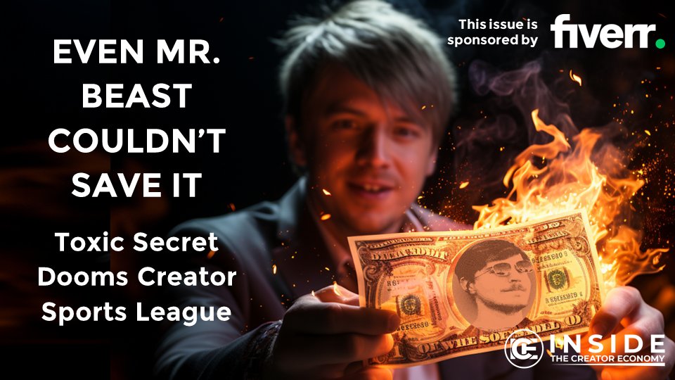 Check out my latest newsletter on an epic eSports fail that even a million-dollar Mr. Beast sponsorship couldn't save.  Plus analysis of all the news in the creator economy!

linkedin.com/pulse/huge-cre…