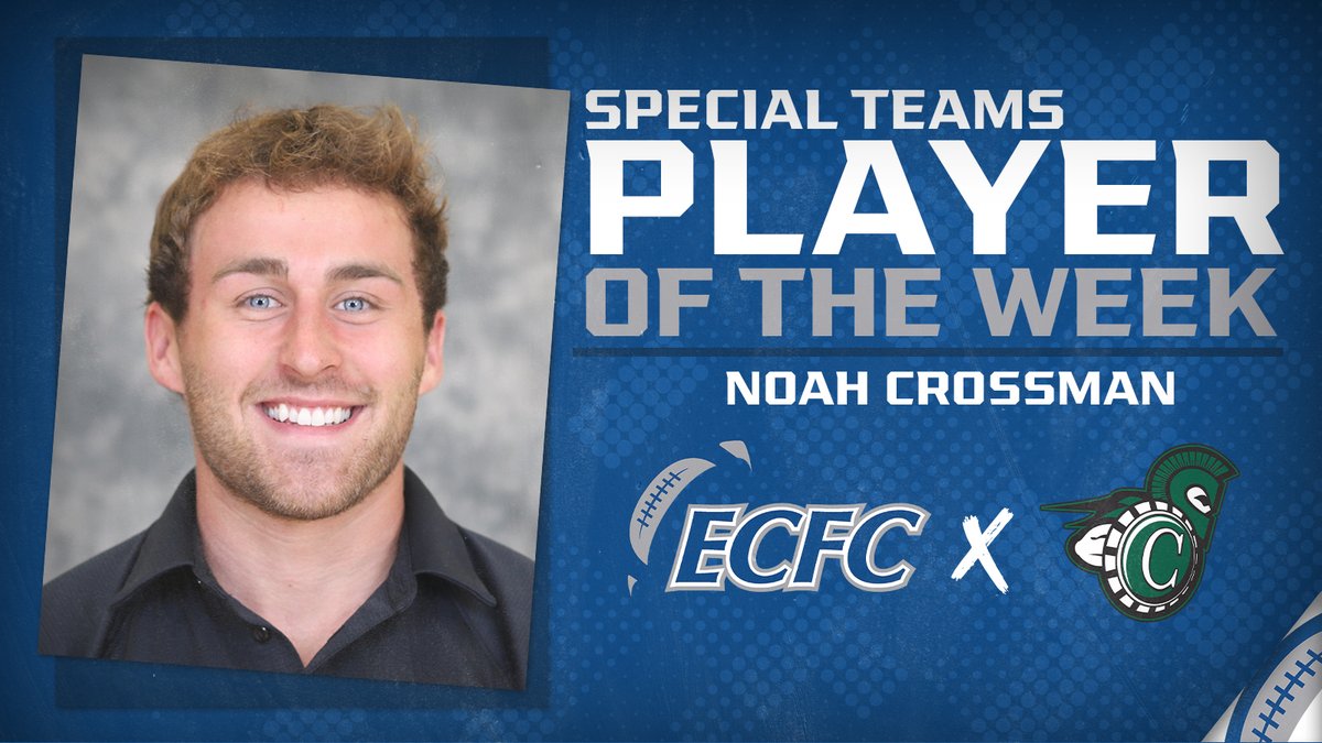Noah Crossman, Special Teams Player of the Week
- Had a season-high 6 points

STORY ➡️ tinyurl.com/4txf4a2r