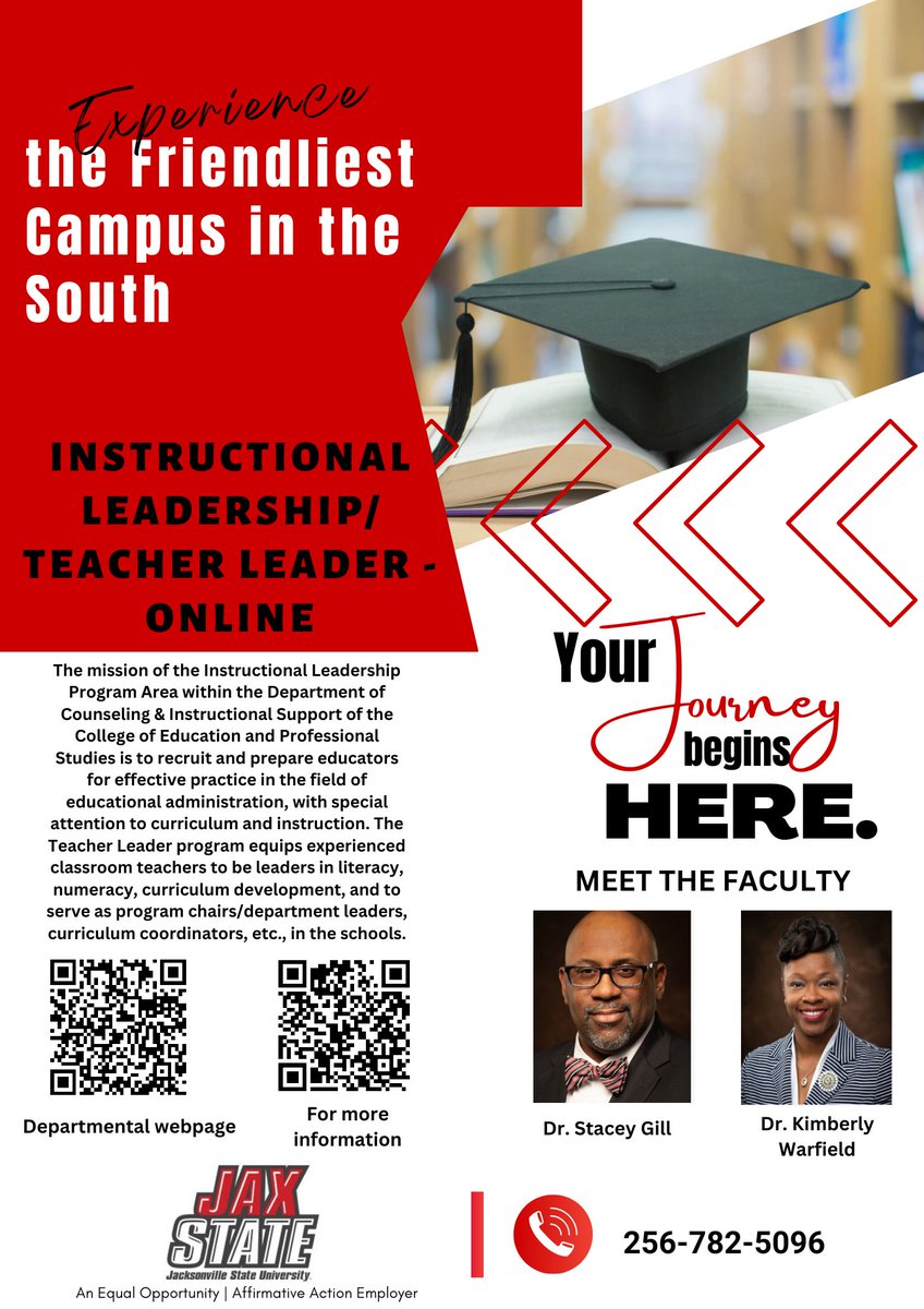 FEATURED PROGRAM OF THE WEEK - INSTRUCTIONAL LEADERSHIP/TEACHER LEADER. TOTALLY ONLINE PROGRAM!
