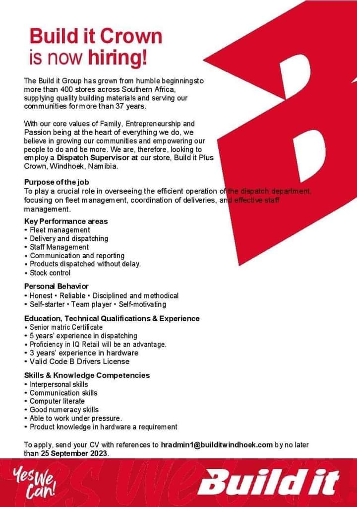 jobs_namibia's tweet photo. #vacancies available in Namibia 
share them with others. 

#jobs #hiring #job #namibia #jobseeker #jobs #jobsnamibia https://t.co/iuPSlgu4rH